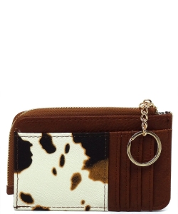 Fashion Card Holder Keychain Wallet AD003 COW/